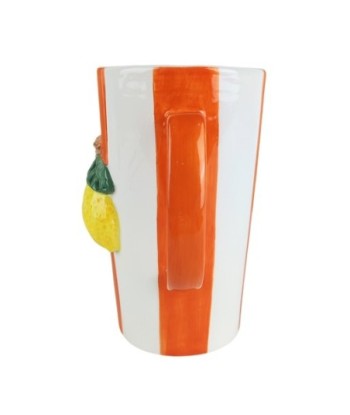 Jarra Decorativa de Porcelana para Bebidas, Diseño Exclusivo de Limón, Ideal para Cocina y Comedor, 385g Jarra Decorativa de Porcelana para Bebidas, Diseño Exclusivo de Limón, Ideal para Cocina y Comedor, 385g