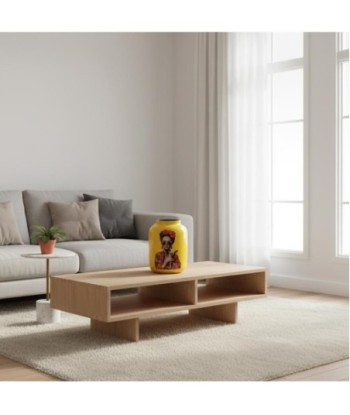 Jarrón Decorativo Mujer con Flores para Hogar, Diseño Moderno, Ideal para Sala, Dormitorio, Regalo Original