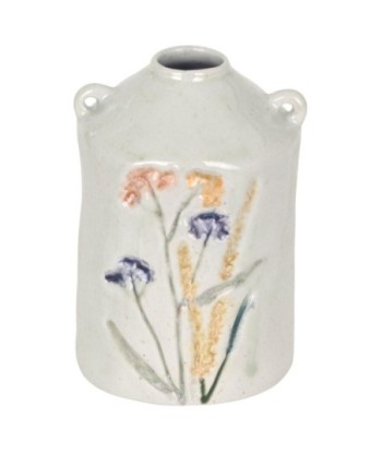 Jarrón Decorativo para Flores, Diseño Bohemio, Ideal para Salón, Cerámica de Alta Calidad, Decoración Moderna