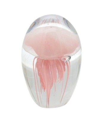 Pisapapel Medusa de Vidrio Rosa - Decoración Elegante para Oficina y Hogar - Regalo Original y Único