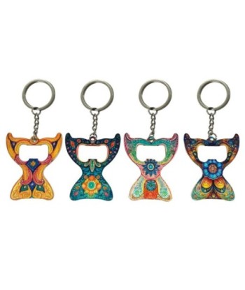 Llavero Abridor de Botellas Diseño Cola de Ballena, Accesorio Multifuncional Original, Regalo Ideal para Amantes