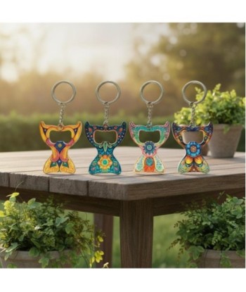 Llavero Abridor de Botellas Diseño Cola de Ballena, Accesorio Multifuncional Original, Regalo Ideal para Amantes