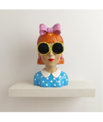 Macetero Busto Mujer Decorativo para Interior y Exterior, Jarrón de Resina, Diseño Artístico, Ideal para Plantas