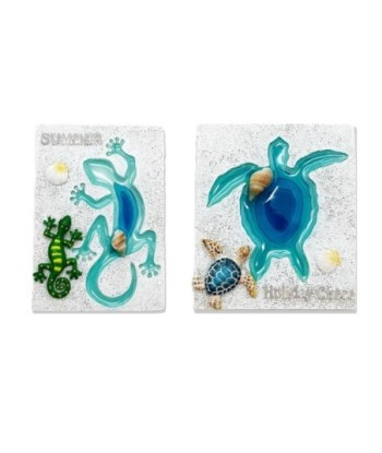 Imán Decorativo Multicolor para Refrigerador, Juego de 2 Unidades, Diseño Original de Resina, Ideal para Regalo