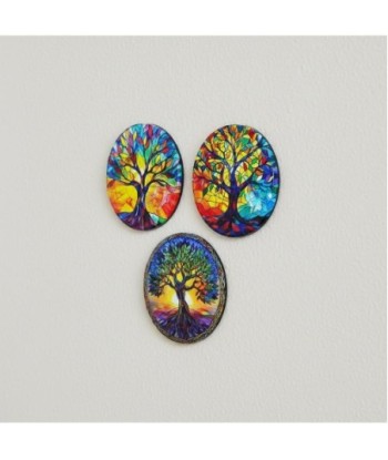 Imán Árbol de la Vida Decorativo - Set de 3 Piezas - Diseño Multicolor para Refrigerador, Oficina y Hogar