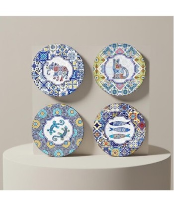 Imanes Decorativos Multicolor para Refrigerador, Juego de 4, Diseño Moderno, Ideal para Hogar y Oficina, Regalo
