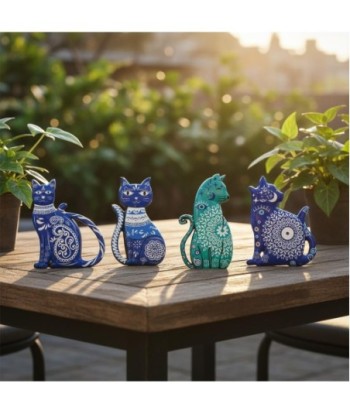 Imán Decorativo para Refrigerador, Set de 6 Unidades, Diseño de Gatos, Ideal para Regalos y Decoración de Hogar