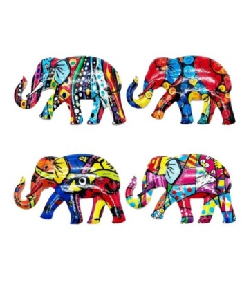 Imán Decorativo Elefante Magnético 4 Diseños Originales, Decoración Hogar, Regalo Creativo, Colección Exclusiva