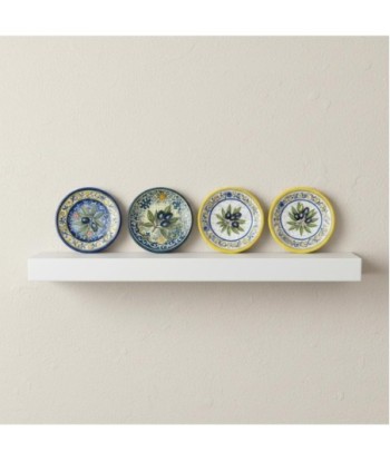 Imán Decorativo Cerámica Diseño Olivo - Set 4 Piezas - Ideal para Cocina y Nevera - Decoración Hogar Moderna