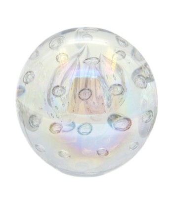 Pisapapel de Vidrio Blanco Elegante para Oficina y Hogar, Decoración Moderna y Funcional, Accesorios de Escritorio