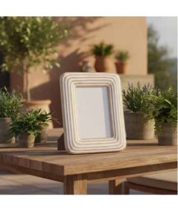 Marco de Fotos de Madera y Cristal, Diseño Moderno y Versátil, Ideal para Decoración de Hogar y Oficina, Regalo