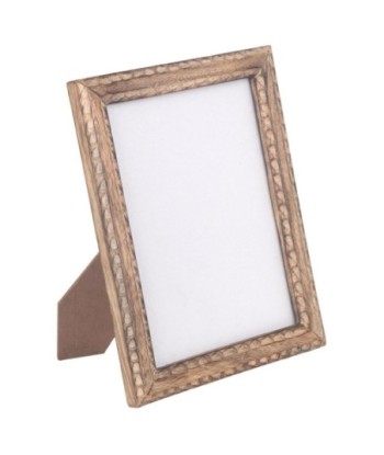 Marco de Fotos Decorativo para Pared y Mesa, Diseño Étnico, Ideal para Regalo, Soporte Vertical y Horizontal