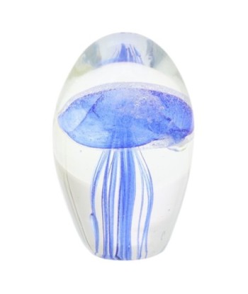 Pisapapel Medusa Azul de Vidrio Decorativo para Oficina y Hogar, Accesorio Único y Elegante para Escritorios