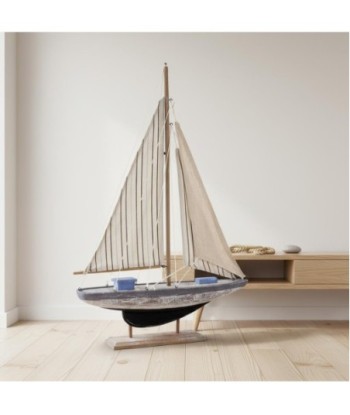 Modelo de Barco Velero Decorativo, Réplica Náutica para Decoración del Hogar, Ideal para Amantes del Mar y Coleccionistas