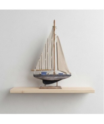 Barco Velero Decorativo Modelo Náutico Clásico, Ideal para Decoración Marinera, Regalo Original para Amantes