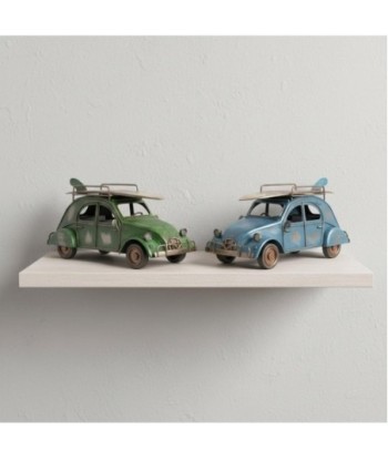 Coche Vintage de Metal a Escala, Modelo de Coleccionista, Decoración Retro, Regalo Original para Amantes de Automóviles
