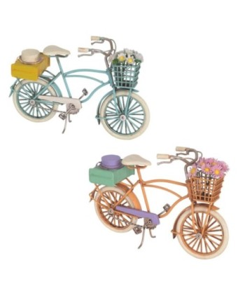 Bicicleta Vintage de Metal para Decoración en Estanterías y Escritorios, Ideal para Regalo, Modelo Miniatura