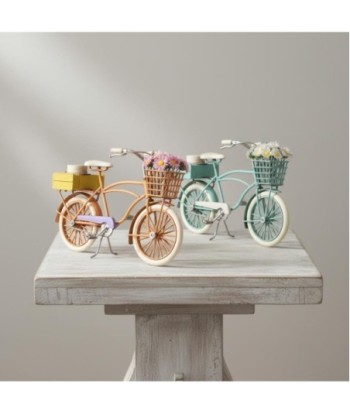 Bicicleta Vintage de Metal para Decoración en Estanterías y Escritorios, Ideal para Regalo, Modelo Miniatura