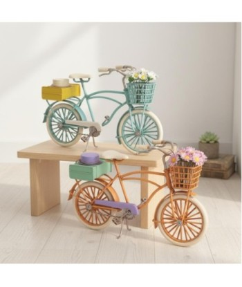 Bicicleta Vintage de Metal para Decoración en Estanterías y Escritorios, Ideal para Regalo, Modelo Miniatura