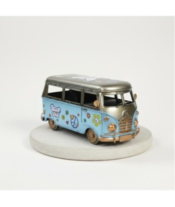 Furgoneta Vintage de Metal, Modelo Clásico de Colección, Regalo Ideal para Amantes del Automovilismo y Decoración
