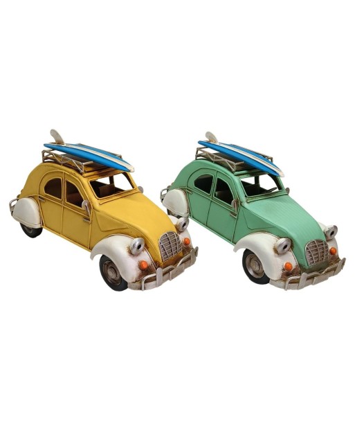 Coche Vintage de Metal para Coleccionistas, Modelo Clásico Decorativo, Juguete Retro, Regalo Ideal para Amantes