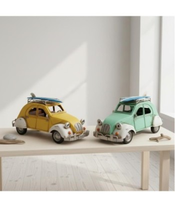 Coche Vintage de Metal para Coleccionistas, Modelo Clásico Decorativo, Juguete Retro, Regalo Ideal para Amantes