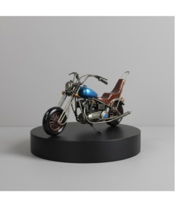 Moto Vintage Decorativa para Coleccionistas - Modelo Retro de Metal, Ideal para Regalos y Adornos de Interior
