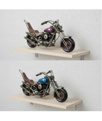 Moto Vintage Decorativa para Coleccionistas - Modelo Retro de Metal, Ideal para Regalos y Adornos de Interior