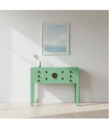 Elegante Mueble Consola Auxiliar Diseño India para Entrada, Salón o Pasillo, Estilo Versátil y Funcional