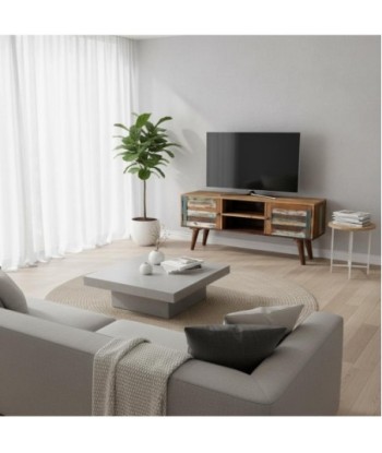 Mueble TV Moderno para Salón, Soporte de Televisión, Organizador de Entretenimiento, Diseño Elegante y Funcional