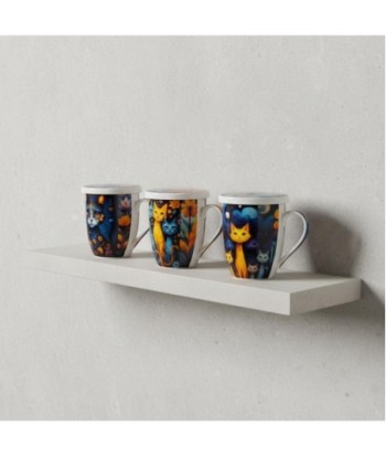 Taza de Gato con Filtro y Caja de Regalo, Ideal para Té, Diseño Creativo para Amantes de los Gatos, Perfecto