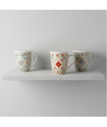 Mug con Filtro de Té, Regalo Perfecto, Diseño Único, Ideal para Amantes del Té, Caja de Regalo, Decoración Moderna