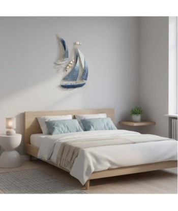 Adorno de Pared Náutico Barco Velero Decoración Marinera para Hogar, Oficina o Negocio - Diseño Detallado en