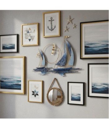 Adorno de Pared Náutico Barco Velero Decoración Marinera para Hogar, Oficina, Regalo Perfecto para Amantes del