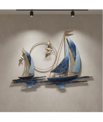 Adorno de Pared Náutico Barco Velero Decoración Marinera para Hogar, Oficina, Regalo Perfecto para Amantes del
