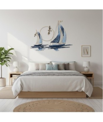Adorno de Pared Náutico Barco Velero Decoración Marinera para Hogar, Oficina, Regalo Perfecto para Amantes del