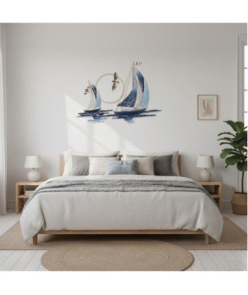 Adorno de Pared Náutico Barco Velero Decoración Marinera para Hogar, Oficina, Regalo Perfecto para Amantes del
