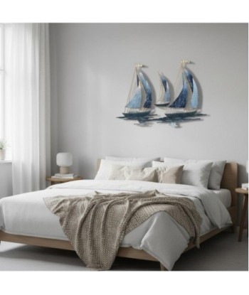 Adorno de Pared Náutico Barco Velero Decoración Marinera para Hogar, Oficina o Restaurante - Diseño Exclusivo