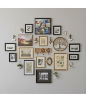 Percha Decorativa Sol y Luna para Pared, Diseño Étnico, Ideal para Colgar Ropa y Accesorios, Decoración de Hogar