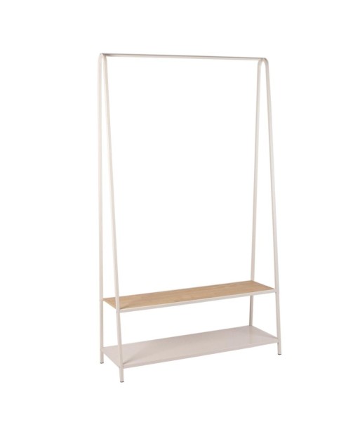 Perchero de Pie con Diseño Elegante para Ropa y Accesorios, Organizador de Entrada y Dormitorio, Resistente y