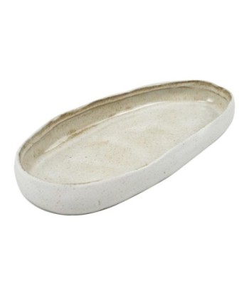 Plato de Porcelana Blanco Estilo Bohemio para Decoración de Mesa, Ideal para Servir Comidas y Postres Elegantes