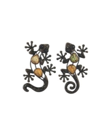 By SIGRIS Lagartos Mini Incluye 2 Unidades Adorno Pared Jardín Colección Rústico Signes Grimalt Decor And Go
