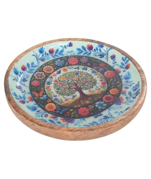 Plato Decorativo Árbol de la Vida, Diseño Único para Decoración del Hogar, Ideal para Regalos, Estilo Moderno