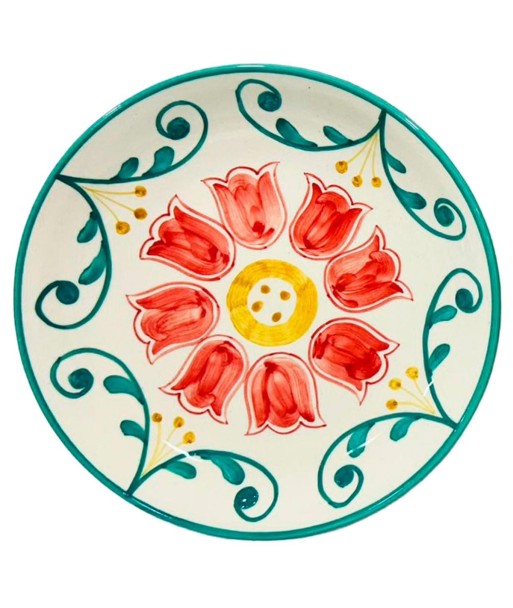 Plato de Postre Cerámica Elegante para Decoración de Mesa, Ideal para Postres, Diseño Moderno y Versátil