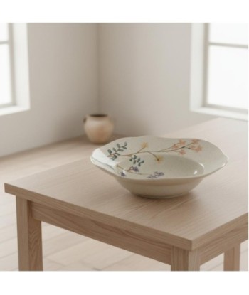 Plato de Cerámica Decorativo para Mesa, Diseño Floral, Ideal para Comedor, Cocina o Sala, Accesorio Bohemio Único Plato de Cerámica Decorativo para Mesa, Diseño Floral, Ideal para Comedor, Cocina o Sala, Accesorio Bohemio Único