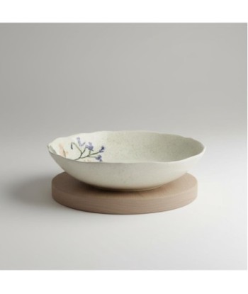 Plato Decorativo Bohemio, Diseño Floral, Ideal para Decoración de Interiores, Accesorio de Mesa Elegante