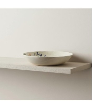 Plato Decorativo Bohemio, Diseño Floral, Ideal para Decoración de Interiores, Accesorio de Mesa Elegante