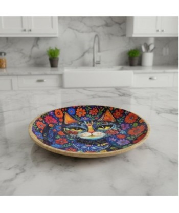 Plato para Gato Antideslizante, Diseño Moderno para Comida o Agua, Ideal para Mascotas, Fácil de Limpiar, Uso