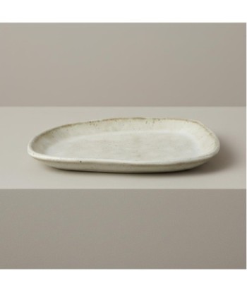 Plato Decorativo de Porcelana para Cocina y Comedor, Diseño Elegante, Ideal para Presentación de Alimentos y