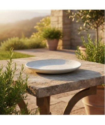 Plato Decorativo de Porcelana Bohemio para Mesa, Ideal para Decoración de Hogar y Cocina, Resistente y Elegante